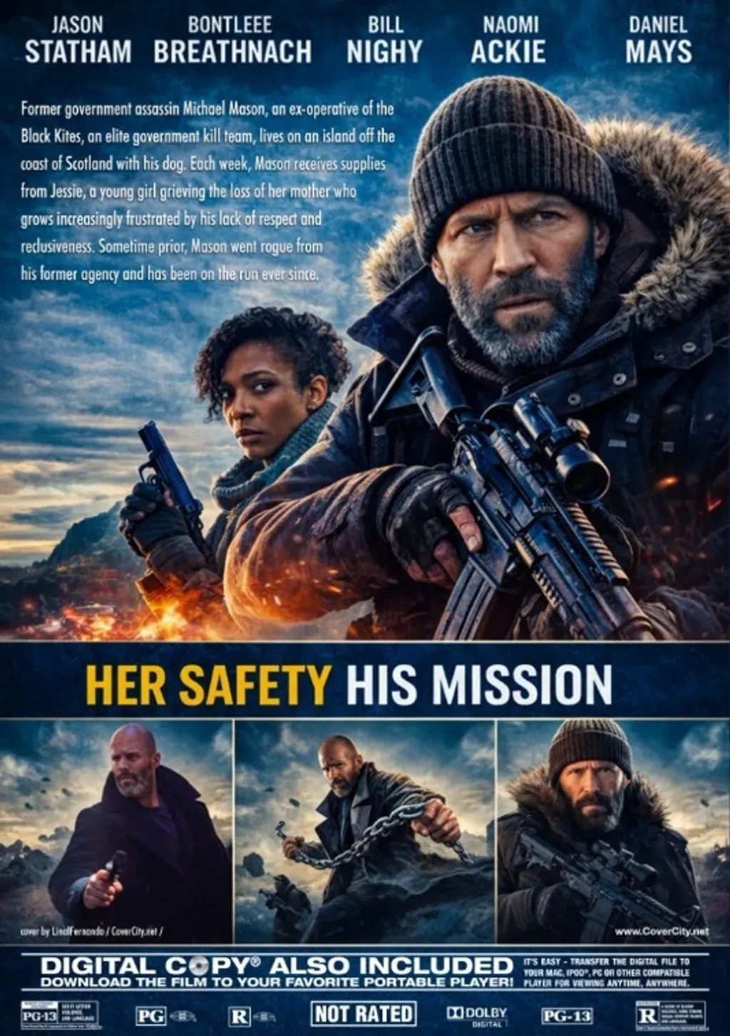 Shelter DVD 2026 Jason Statham Action Thriller Movie Region Free English Subs