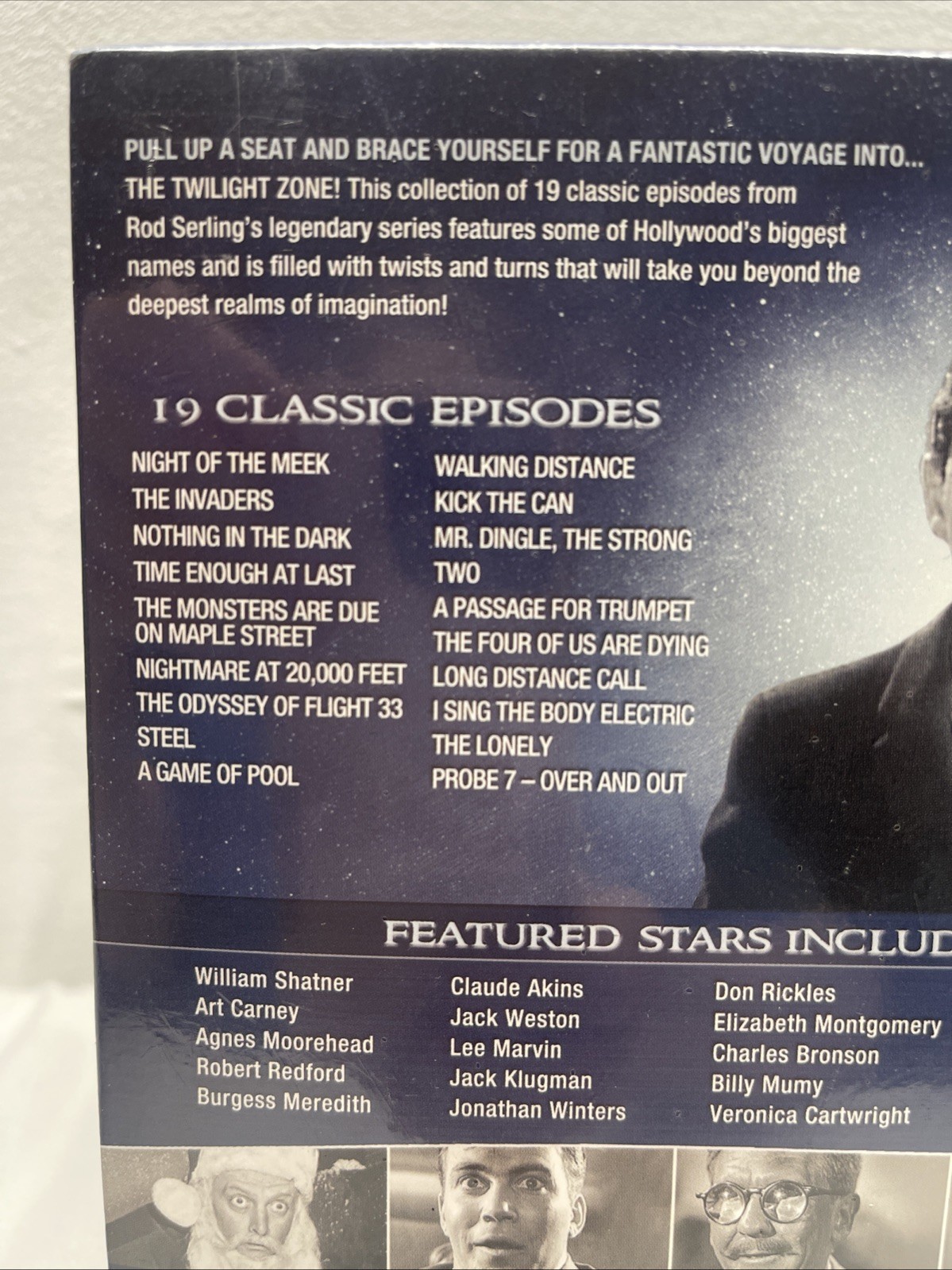 Twilight Zone: Fan Favorites 5 DVD Box Set Classic Episodes Halloween New Sealed
