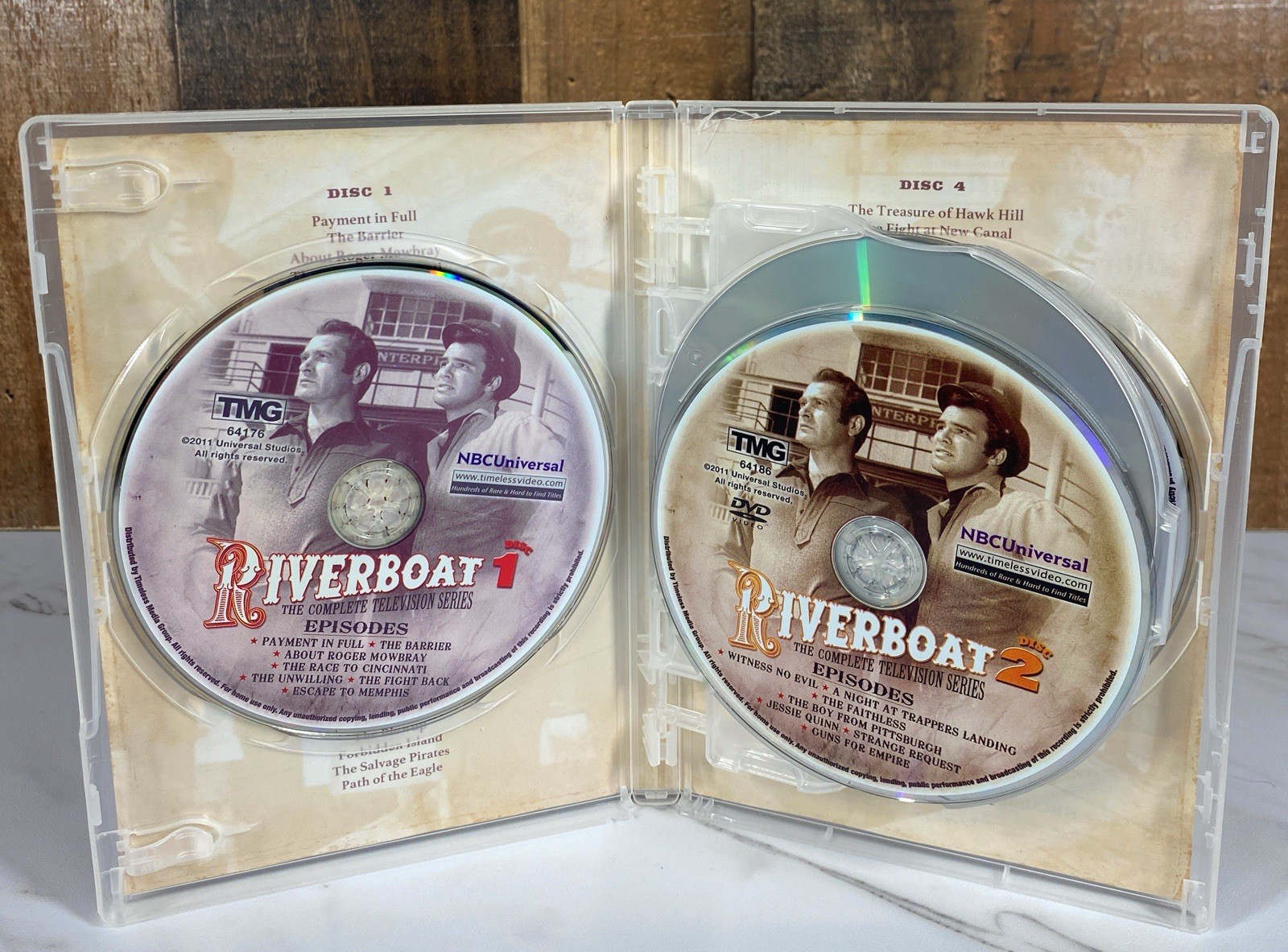 Riverboat The Complete Series DVD Timeless Media Darren McGavin TV Western