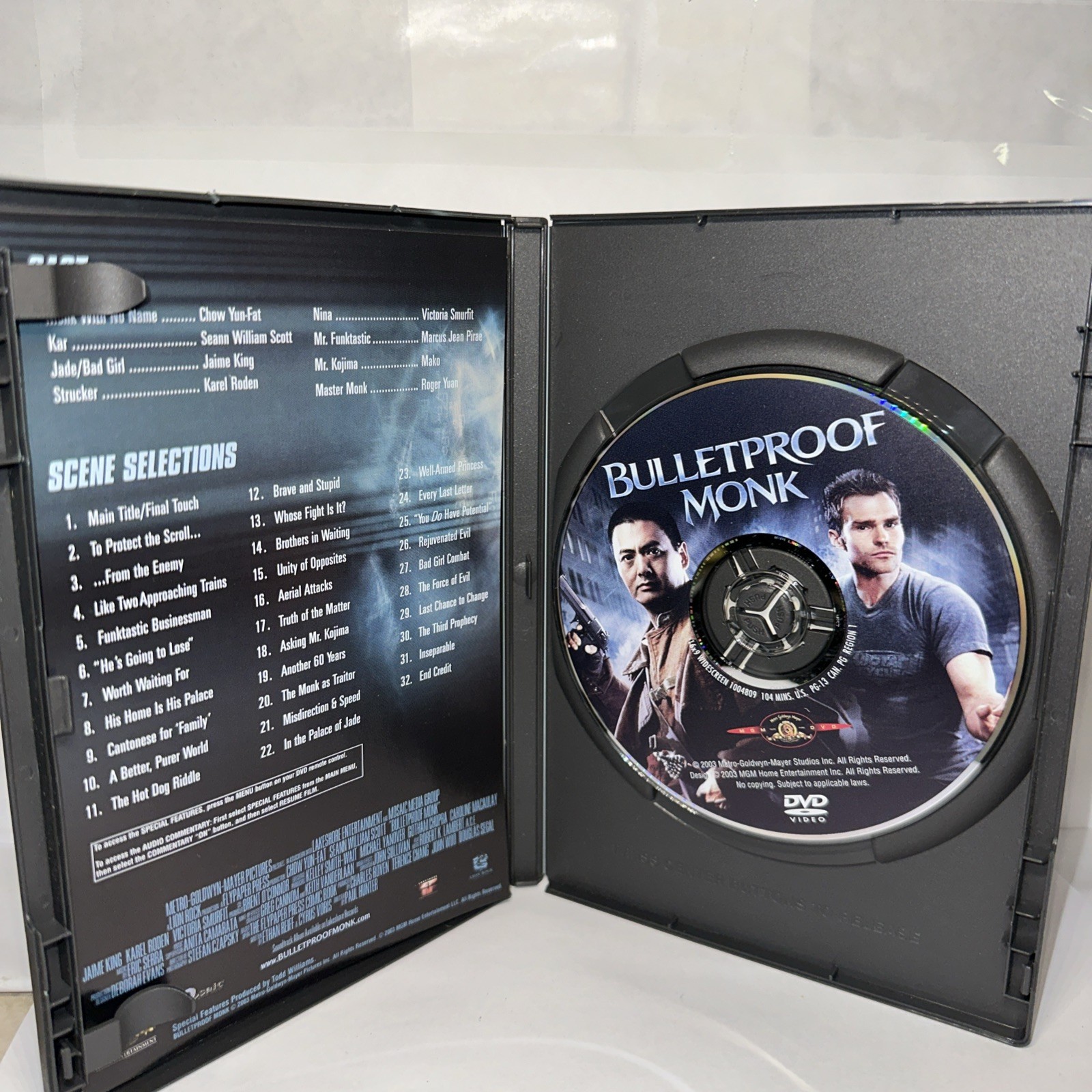 Bulletproof Monk (DVD, 2003)