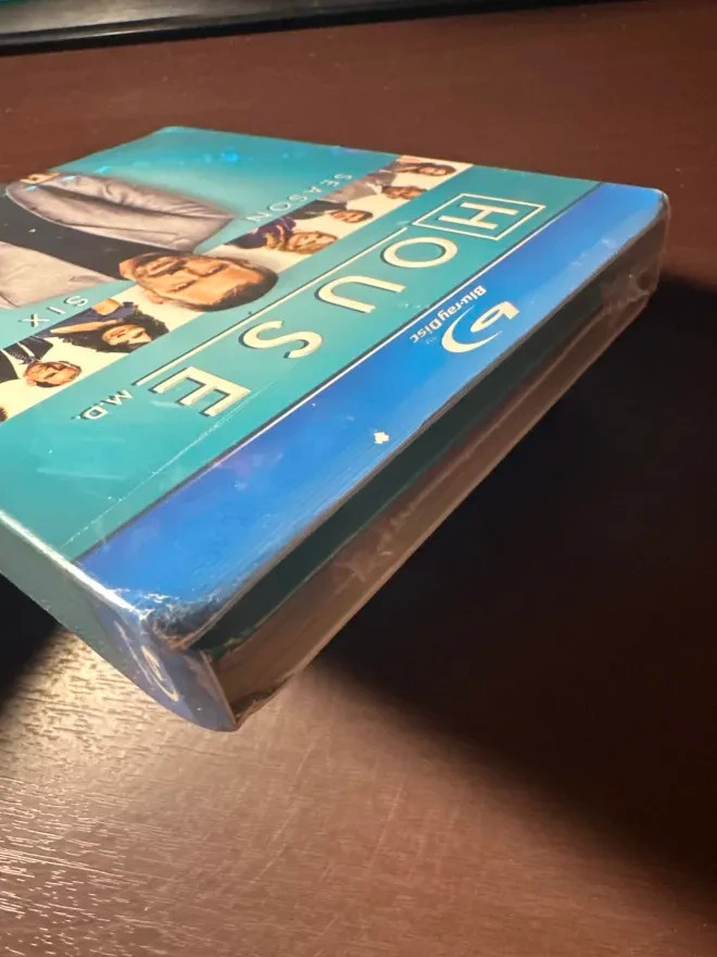 House MD Season Six 6 Blu-ray New Sealed Hugh Laurie TV Medical Drama 5 Disc Set
