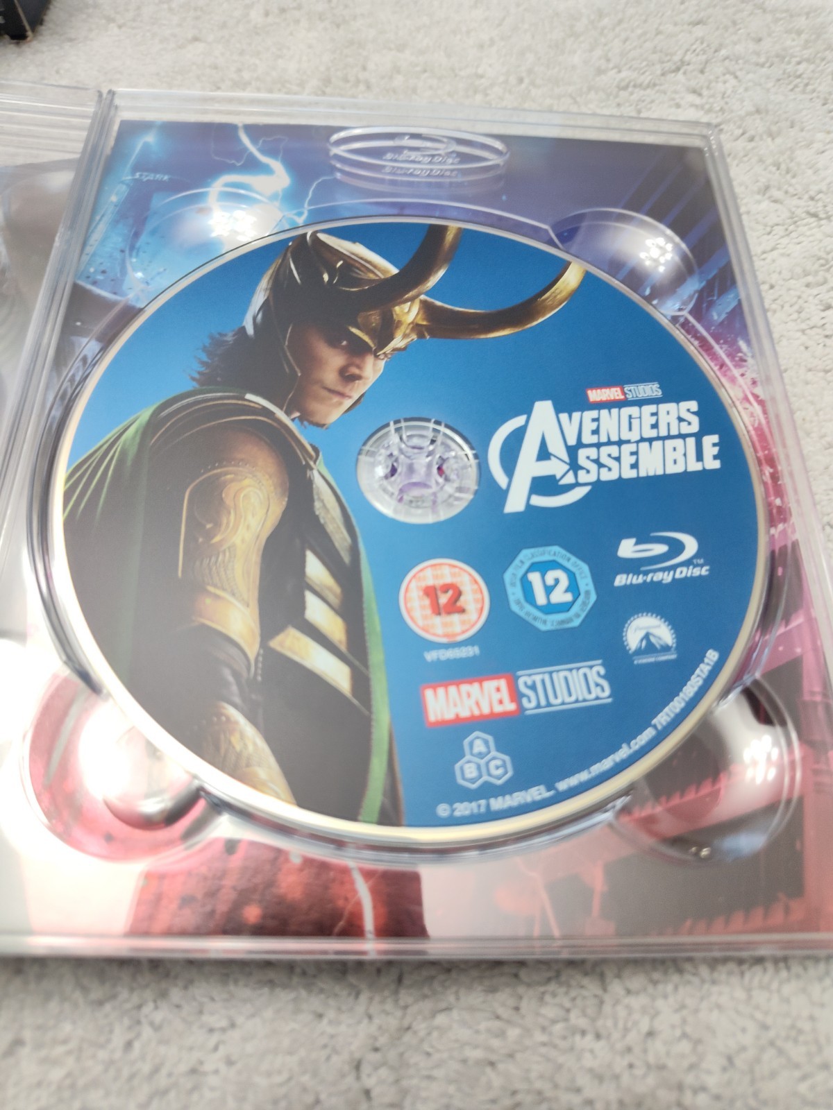 Marvel Studios Cinematic Universe Phase One 1 Blu Ray Boxed Set Collector’s