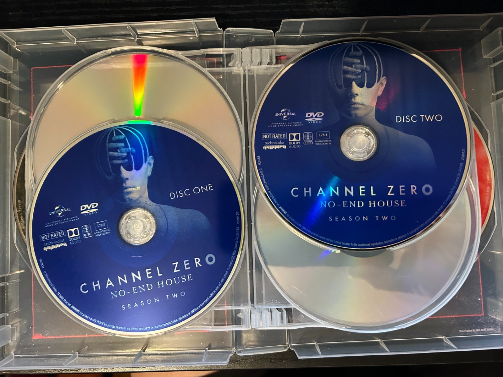 Channel Zero The Complete Collection DVD 8 Discs All 4 Chapters SYFY Network