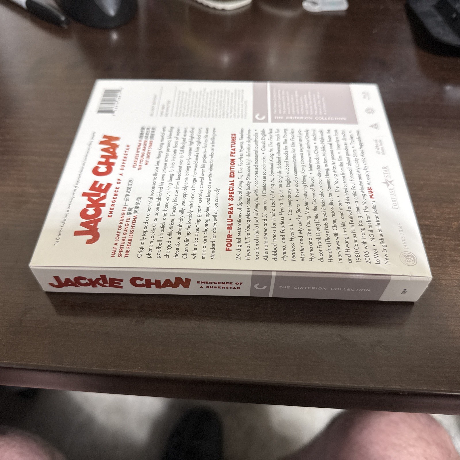 Jackie Chan: Emergence of a Superstar (Criterion Collection) (Blu-ray, 2023)