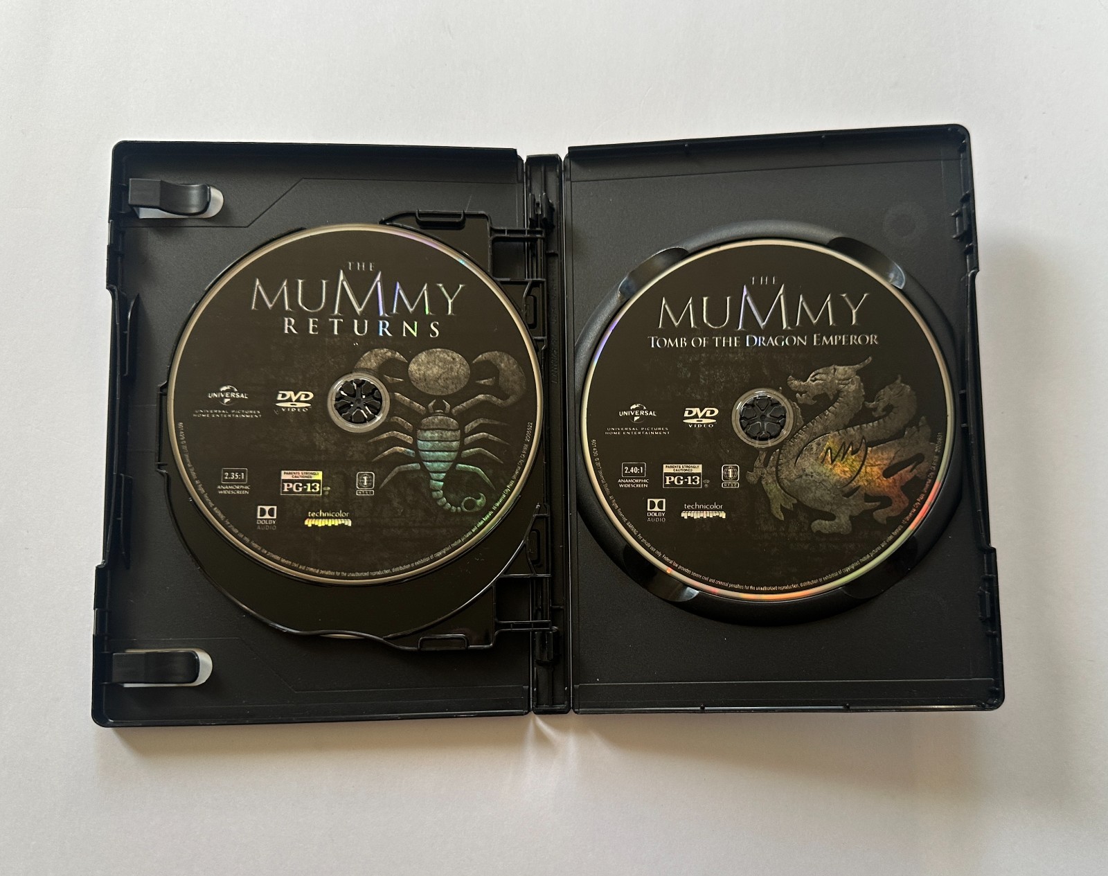THE MUMMY TRILOGY Brendan Fraser/Rachel Weisz | 2017 3-Disc DVD
