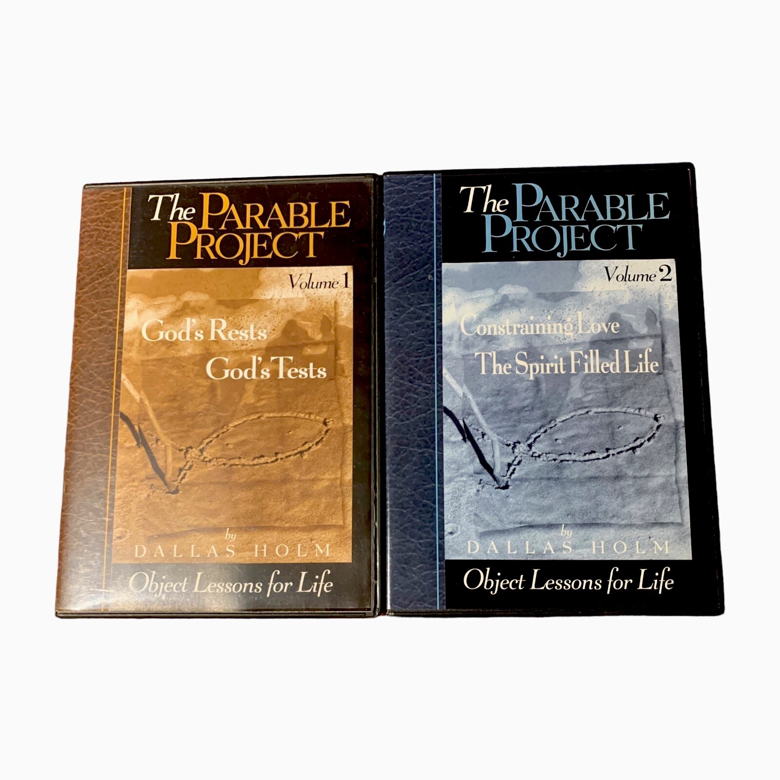 The Parable Project PARABLE DALLAS HOLM Vol 1 & 2 Object Lessons For Life DVDs
