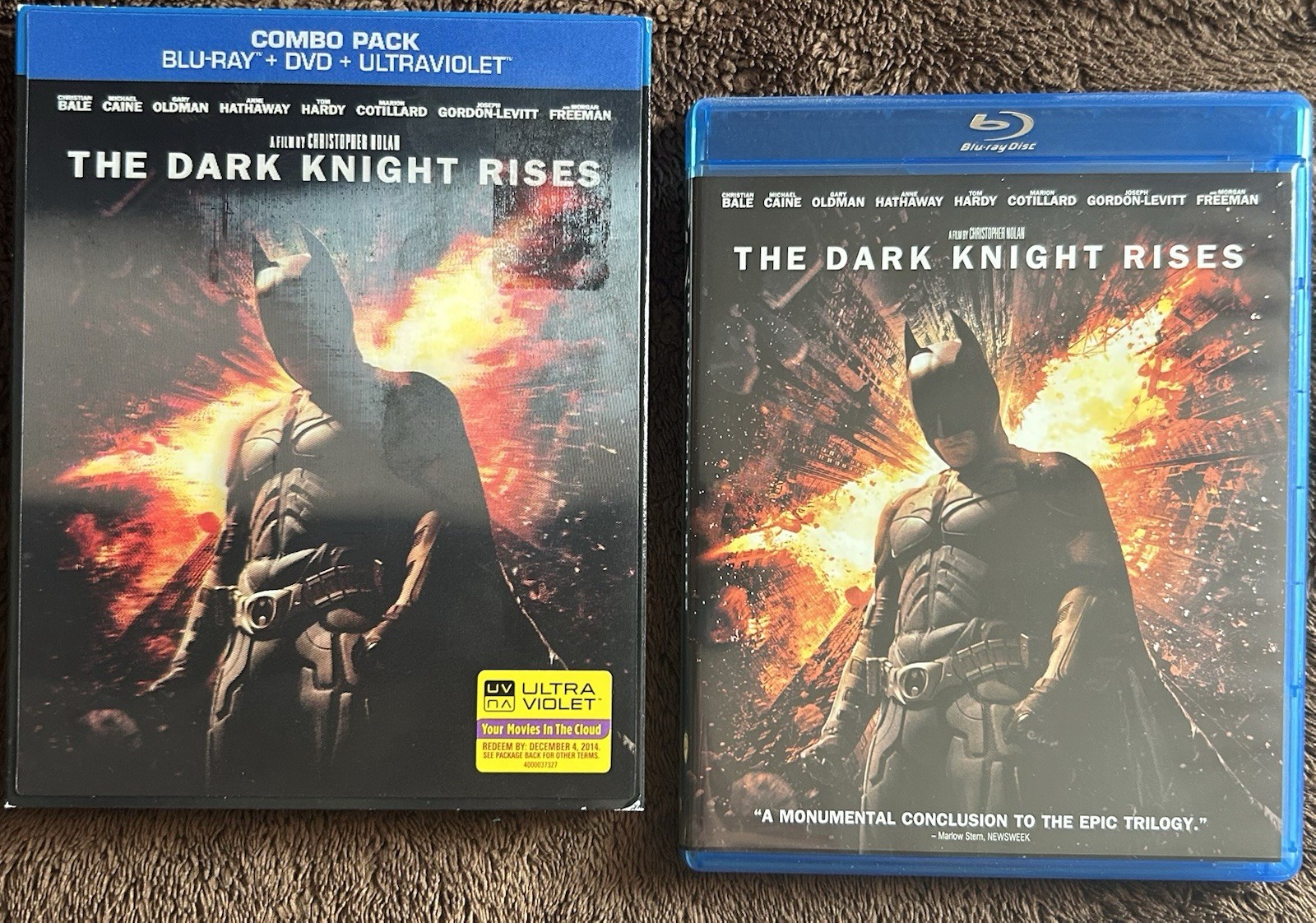 The Dark Knight Trilogy 🦇 Blu-ray + DVD 🤡 ***PRISTINE CONDITION!***