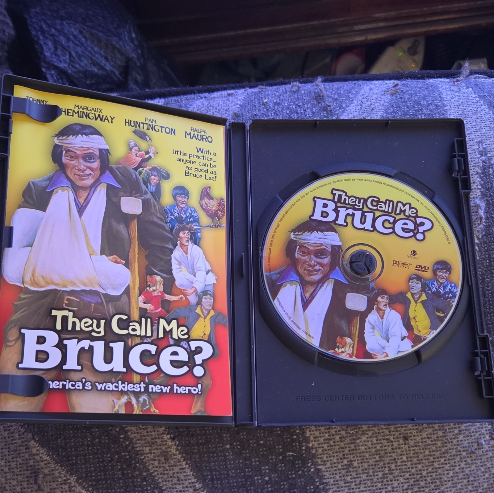 They Call Me Bruce? DVD 2003 PG Full Screen English/Spanish 72 min NTSC