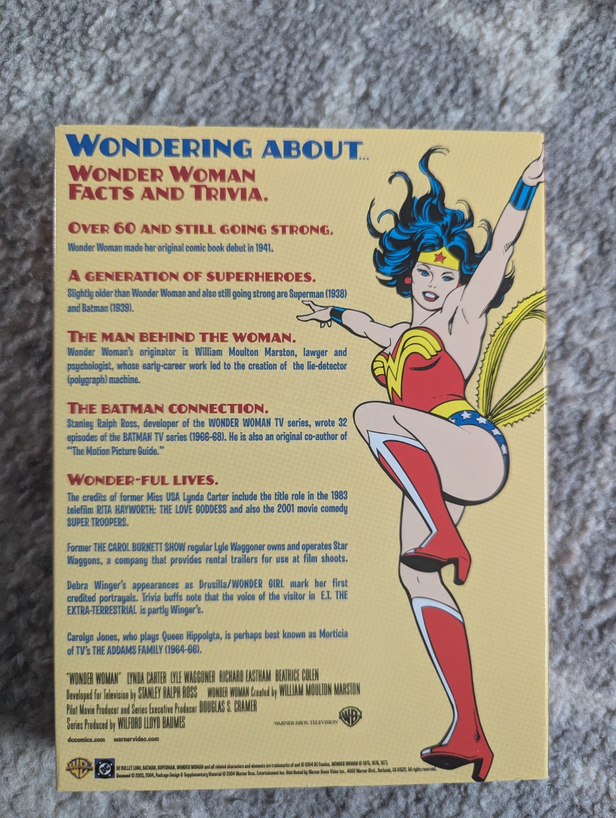Wonder Woman: The Complete First Season (DVD) Wondrous Extras! Standard Version