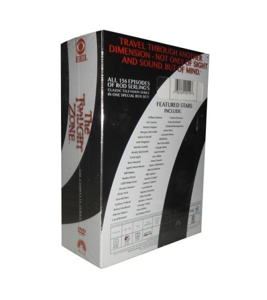 The Twilight Zone The Complete Series Seasons 1-5 DVD 25-Disc Box Set New