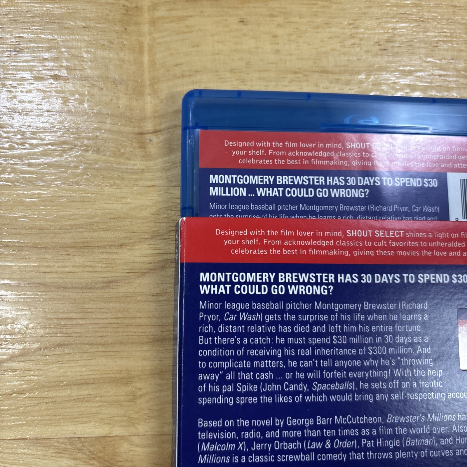 Brewster’s Millions – 1985 – Collector’s Edition (Blu-ray, 2020) With Slipcover