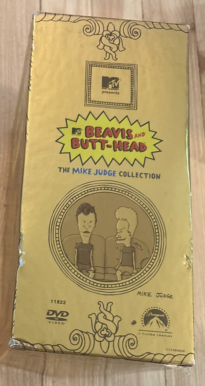 Beavis And Butthead The Mike Judge Golden Collection DVD Box Set w/ Movie Rare