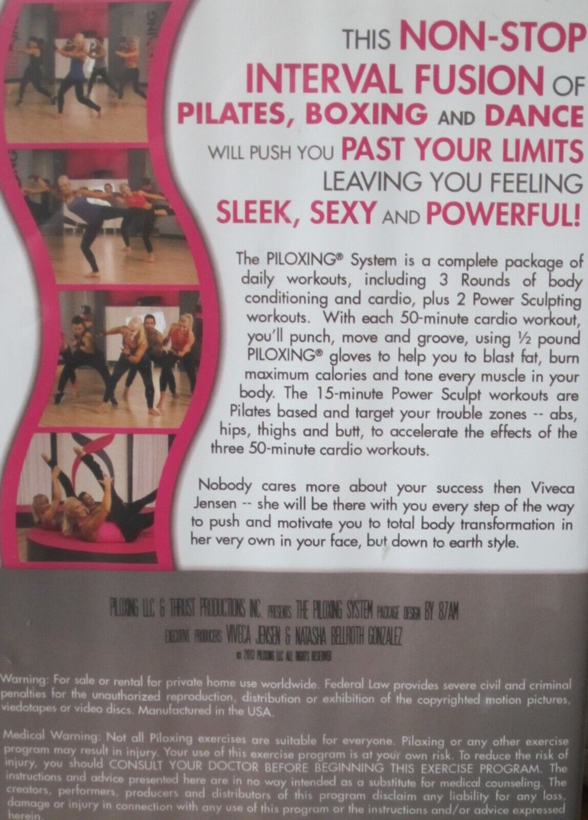 The Piloxing System: Transform Your Body in 60 Days 5-DVD Set