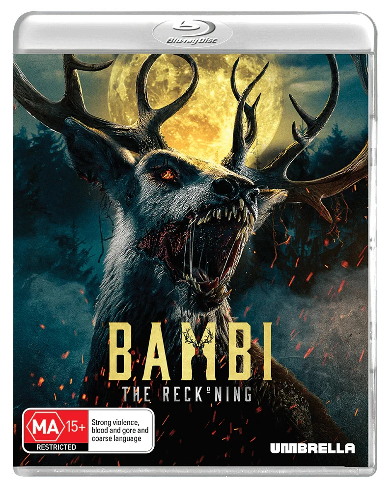 BAMBI THE RECKONING BLU-RAY, 051125, FREE POST, IN STOCK