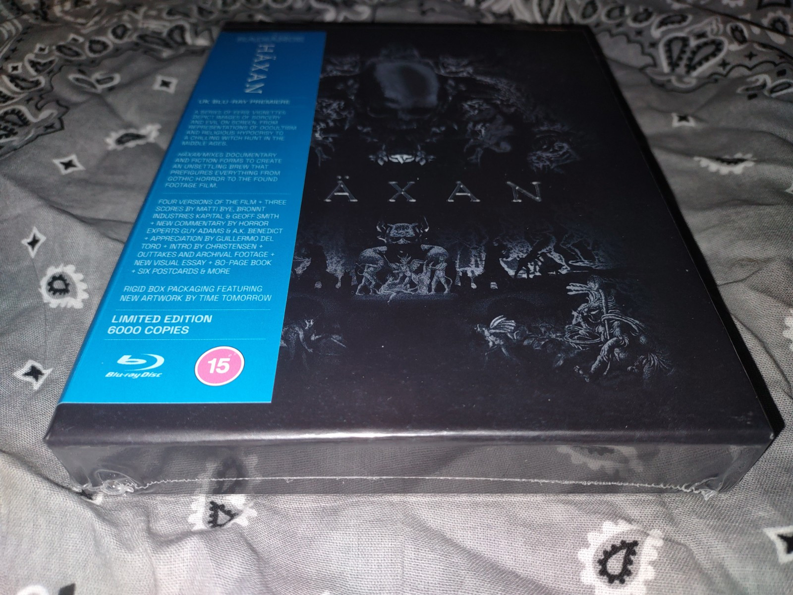 HAXAN Limited Edition w/Slipcase & Book (1922) (Blu-Ray) RADIANCE – NEW OOP