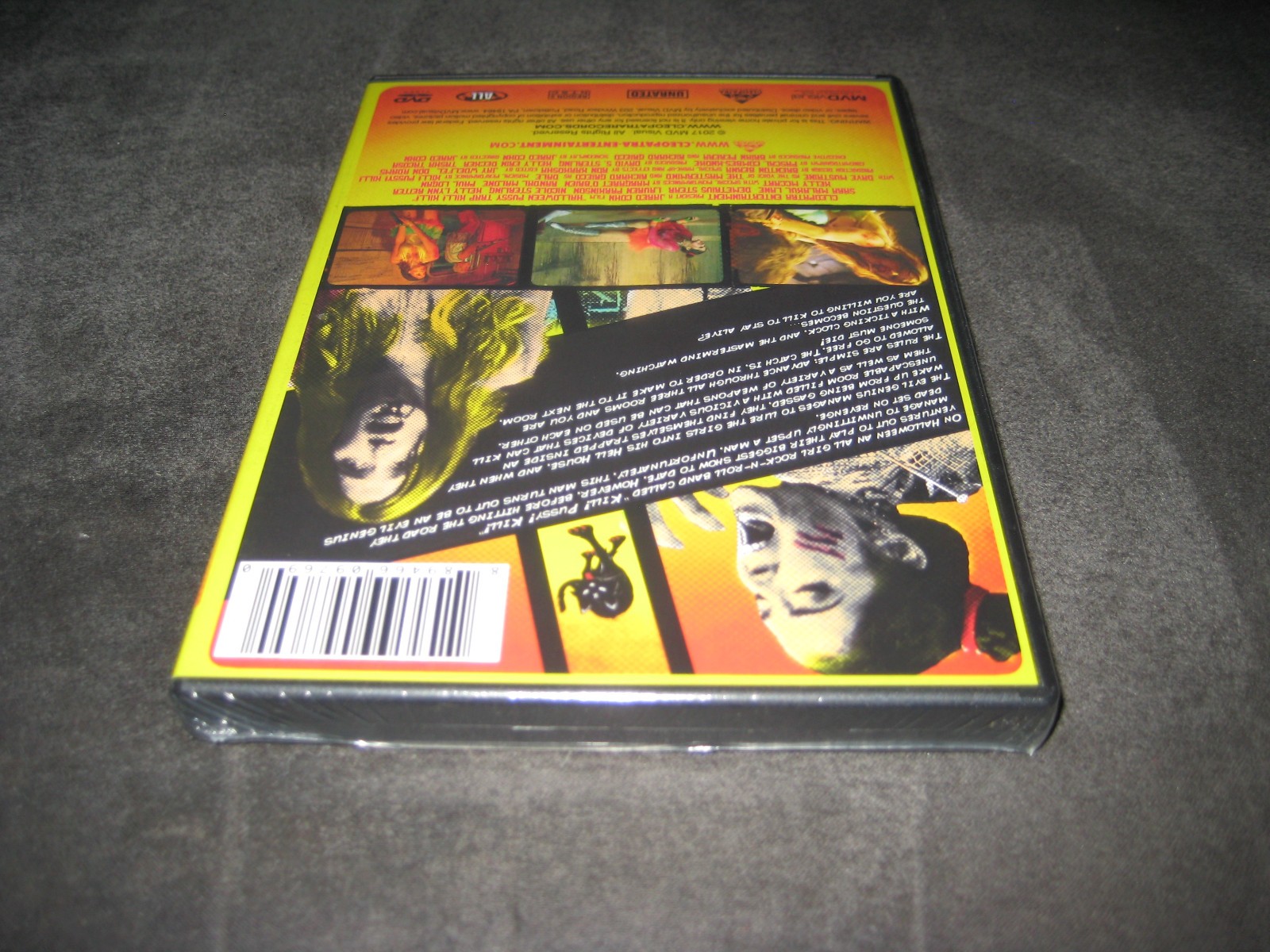 HALLOWEEN TRAP KILL! KILL! (DVD 2018) BRAND NEW – NR- FULL SCREEN – HORROR
