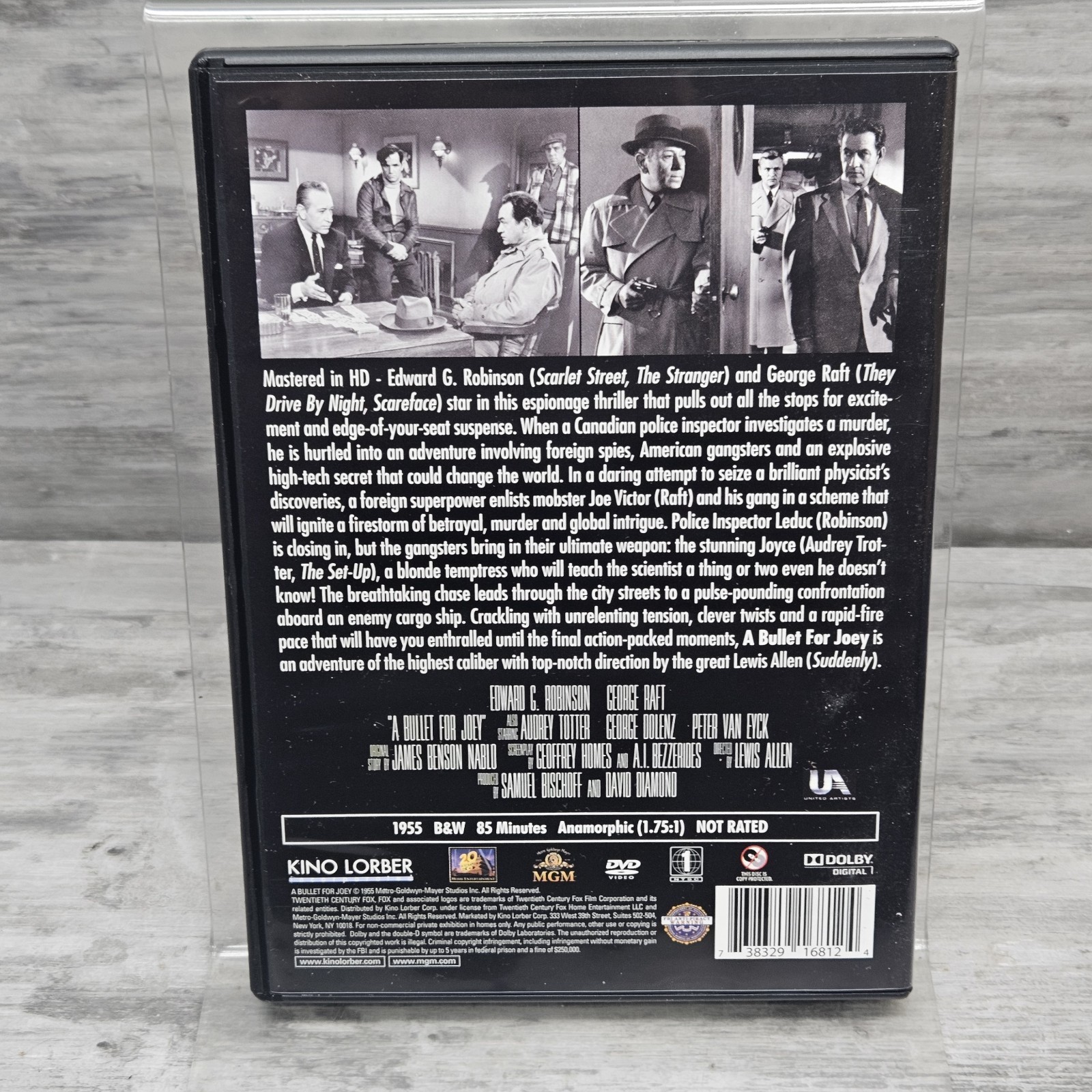 Film Noir: The Dark Side of Cinema Four-Disc Set DVD KL Studio Classics