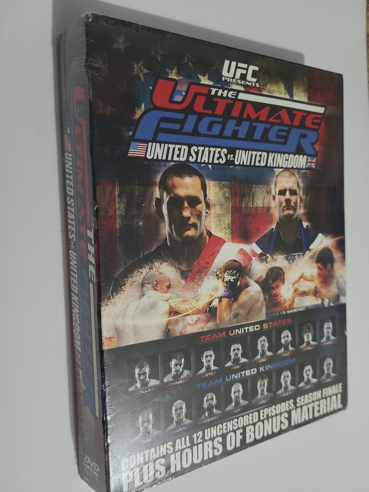 UFC Ultimate Fighter United States vs United Kingdom DVD RARE Box Set Brand New