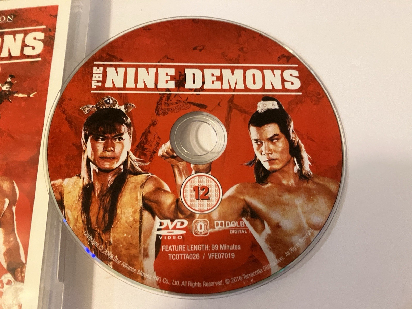 THE NINE DEMONS DVD 1984 PAL FORMAT CHANG CHEH VENOMS WUXIA FAUSTIAN KUNG FU