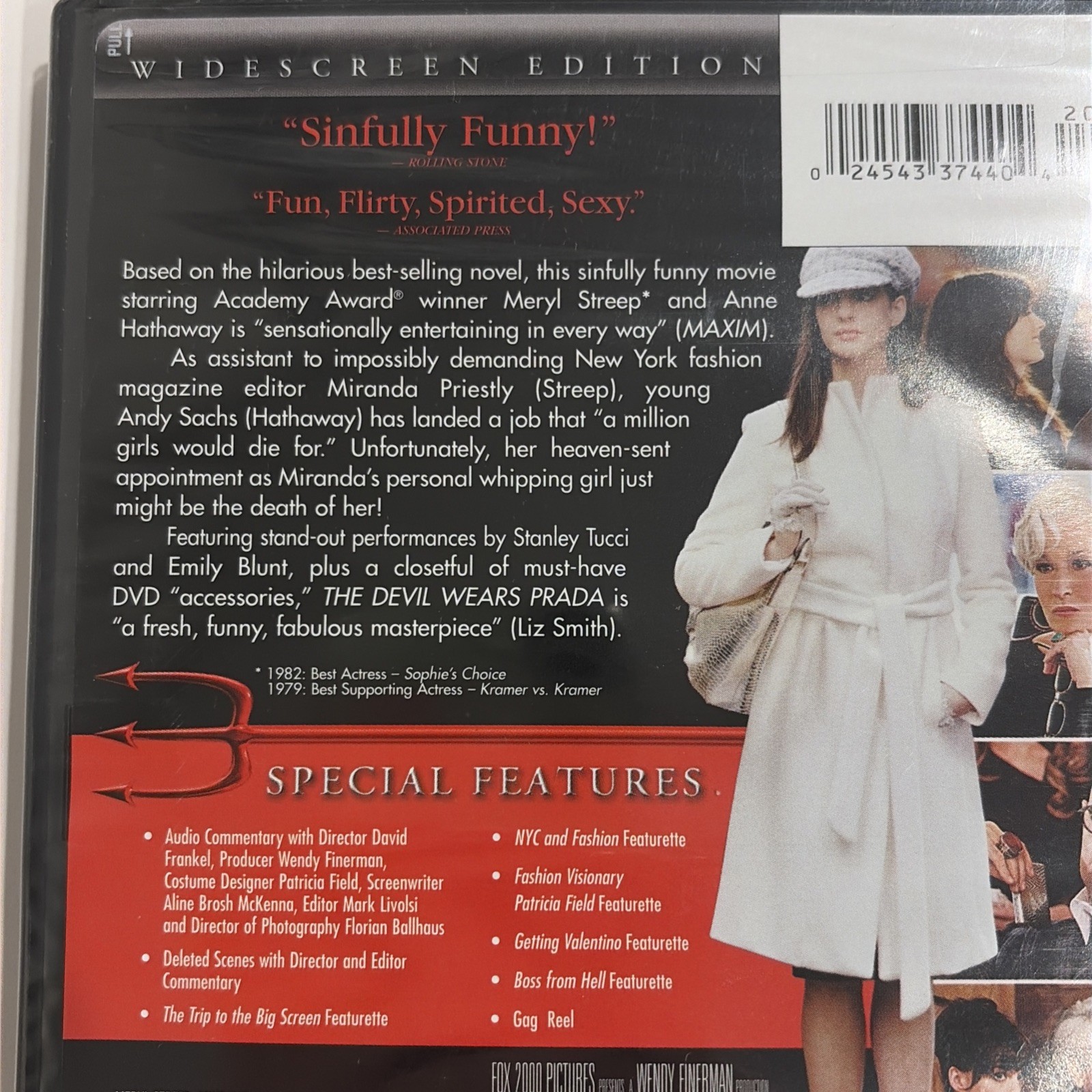 The Devil Wears Prada Movie, DVD, New, Factory Sealed, 2006, Original