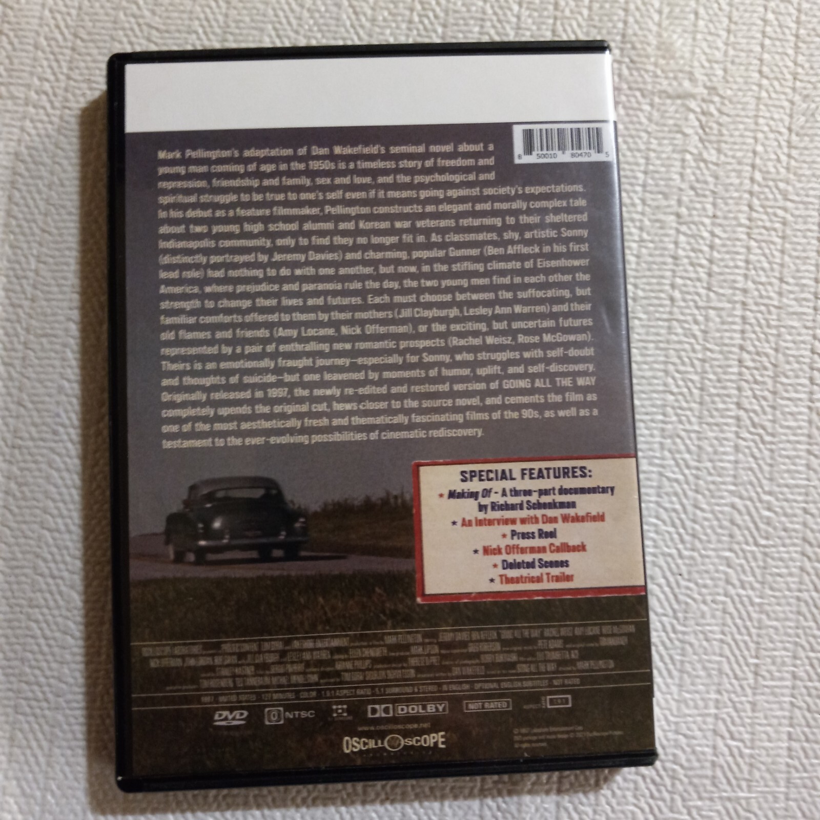 Going All the Way (The Director’s Edit) (DVD, 2022. NR, 127 min., Region 0)