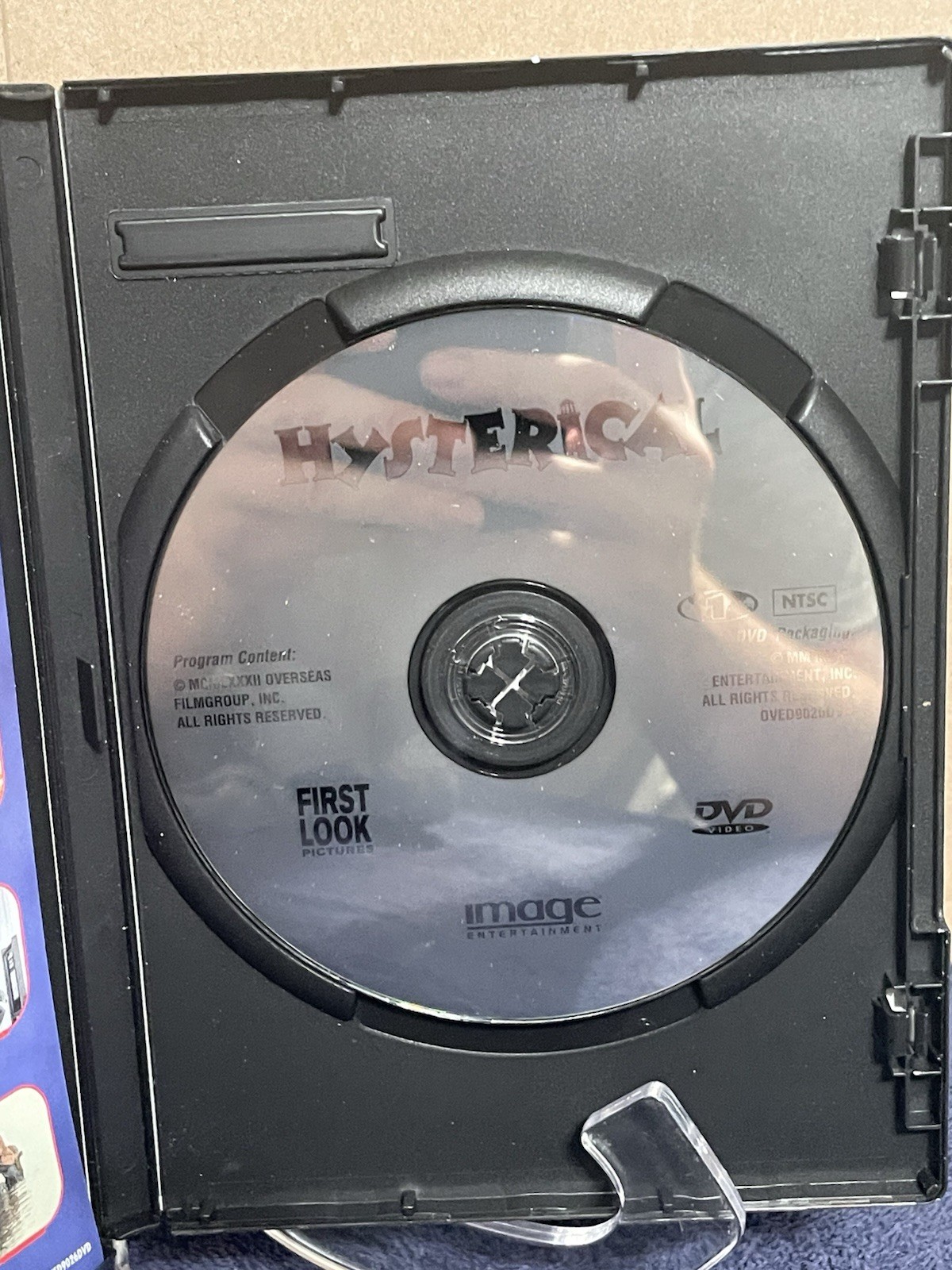 Hysterical DVD 1982 Husson Brothers Horror Rare