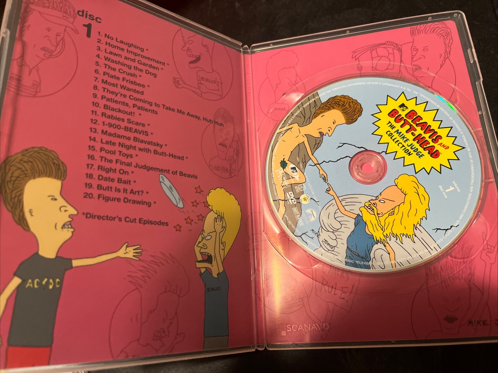 Beavis and Butt-Head: the Mike Judge Collection: Volume 1 (DVD, 2005) –