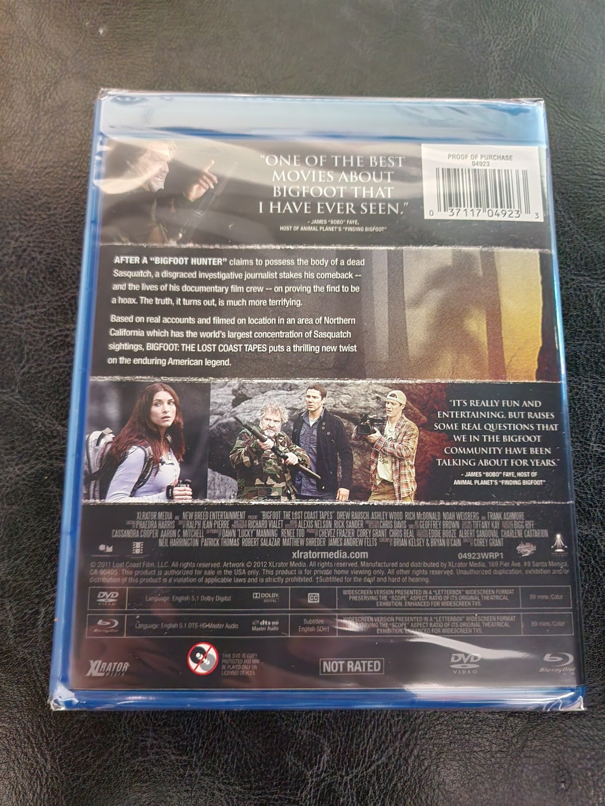 Bigfoot: The Lost Coast Tapes (Blu-ray/DVD, 2013, 2-Disc Set)