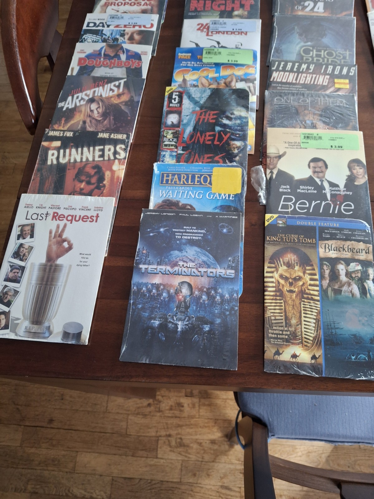 40 DVD Lot! Assorted NEW DVD Lot in cardboard slim case/eco packaging.Sealed L2
