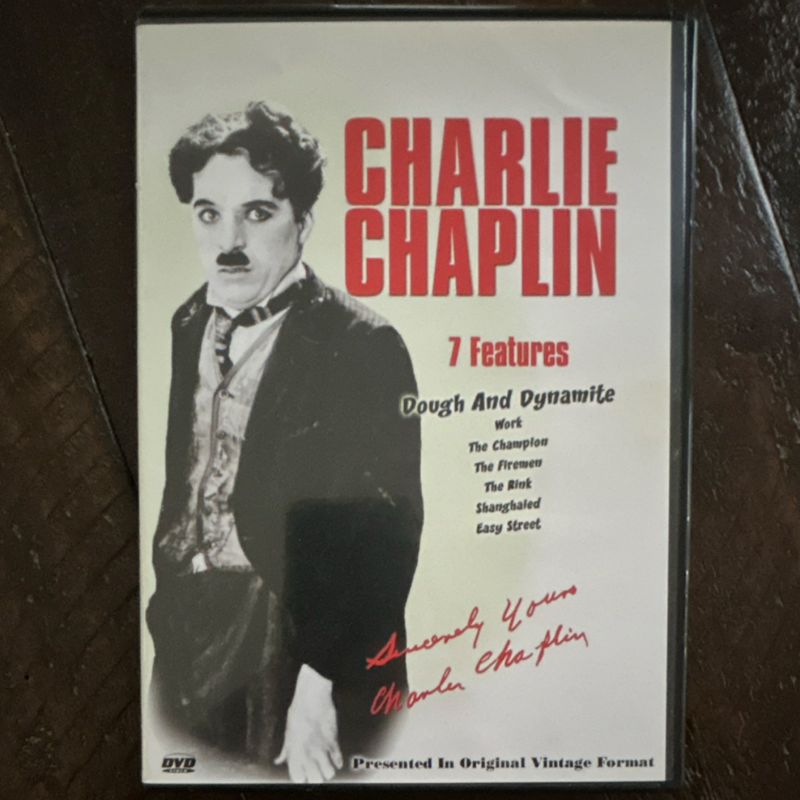 Platinum Charlie Chaplin 8 DVD Box Set Over 18 Hours Digitally Enhanced Audio