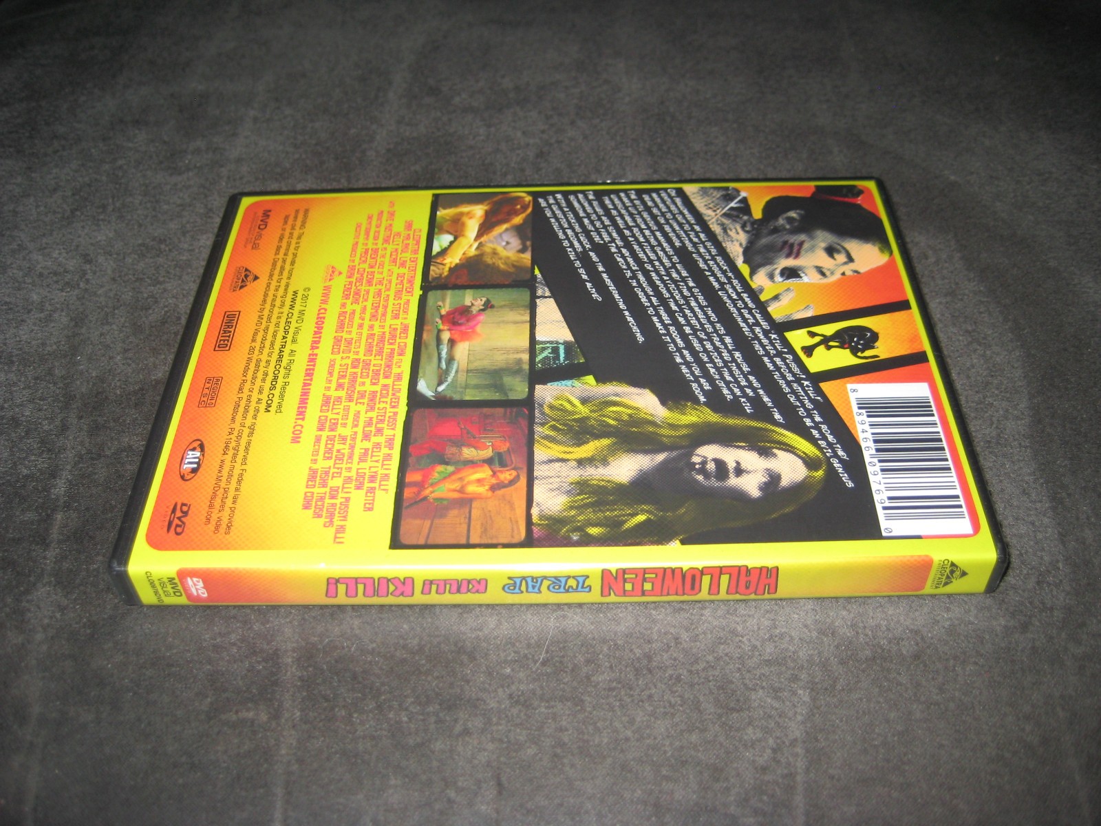 HALLOWEEN TRAP KILL! KILL! (DVD 2018) BRAND NEW – NR- FULL SCREEN – HORROR
