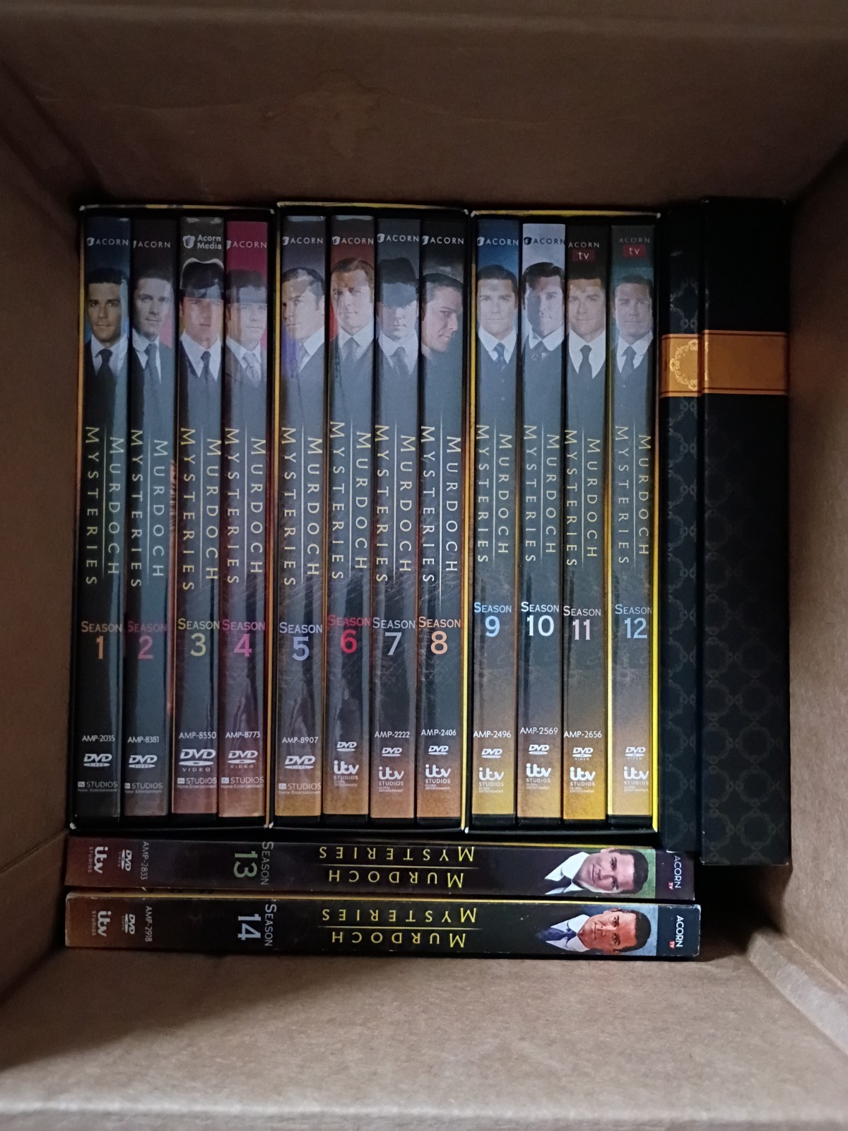 MURDOCH MYSTERIES Series Seasons 1-14 + Bonus Xmas Cases DVD SET