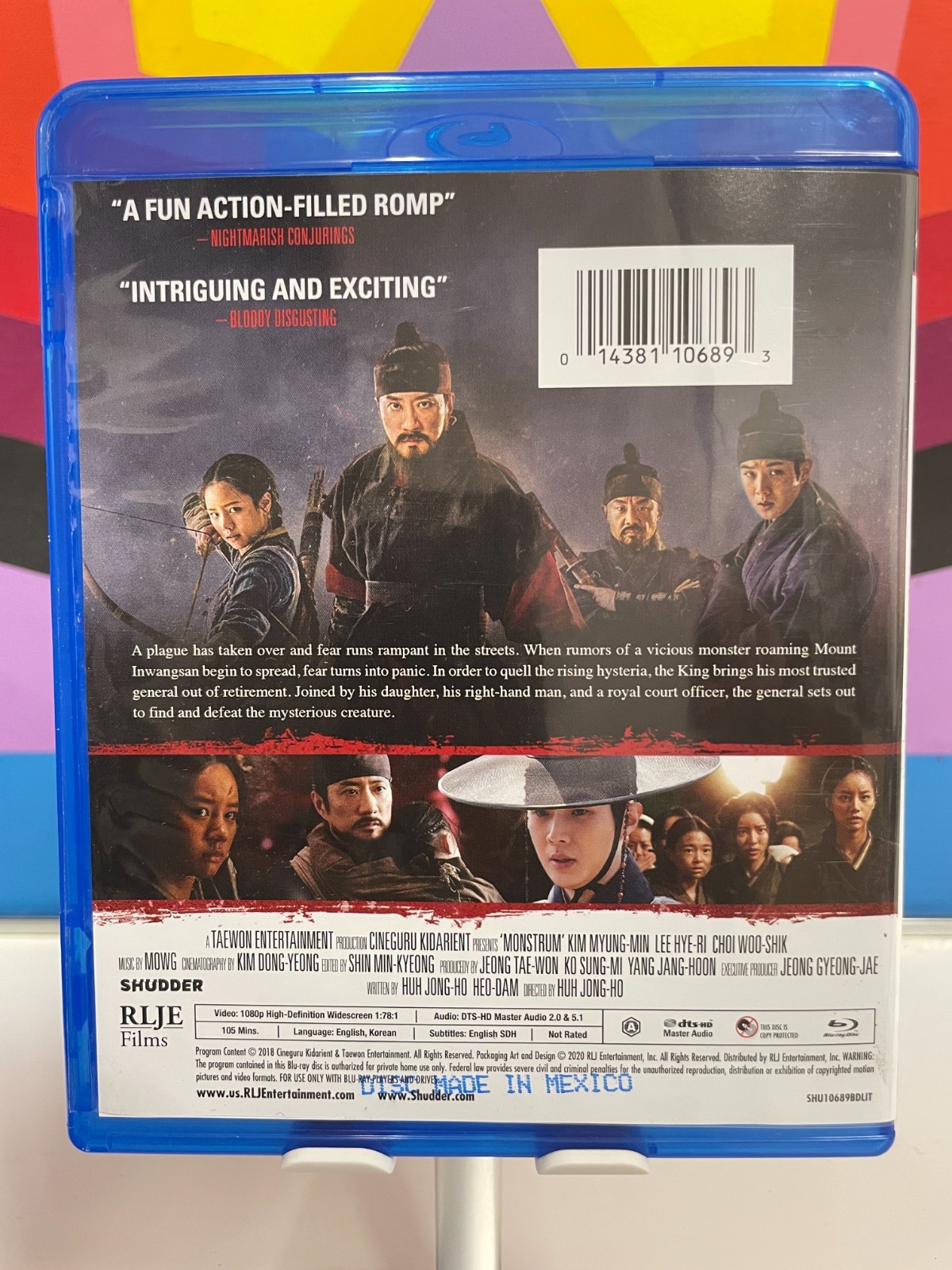 MONSTRUM [Blu-ray] SHUDDER Horror Huh Jong-Ho
