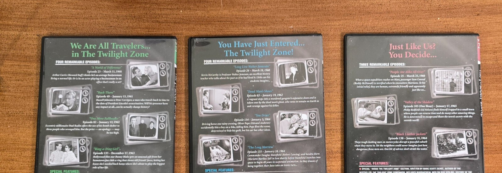 The Twilight Zone Collection 3 DVD 2002 Fantasy Horror TV Rod Serling 9-Discs