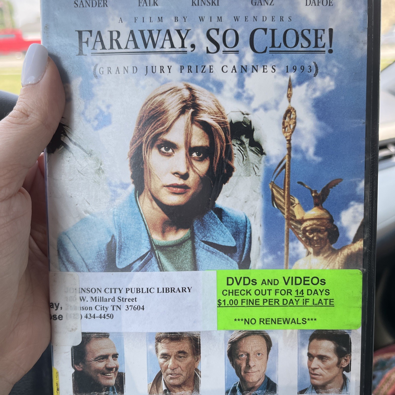 Faraway, So Close! (DVD, 1993) Peter Falk, Willem Dafoe, Nastassia Kinksi