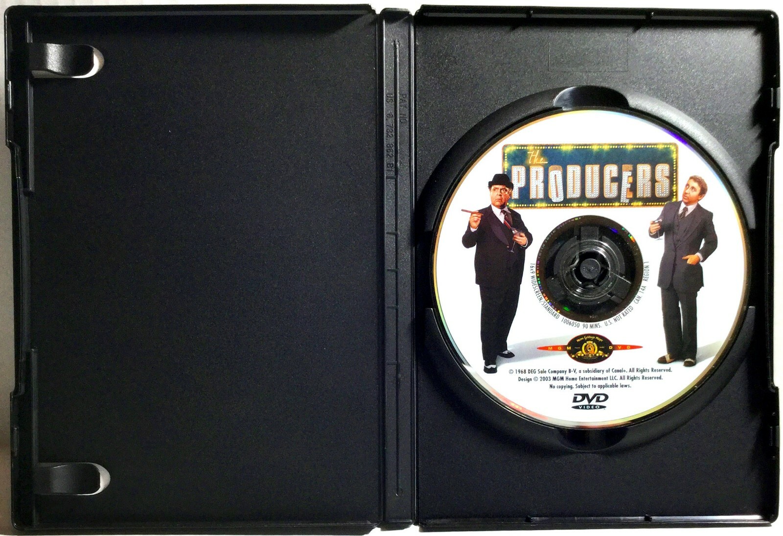 The Producers (DVD, 1968, Widescreen & Full Screen) Gene Wilder Zero Mostel