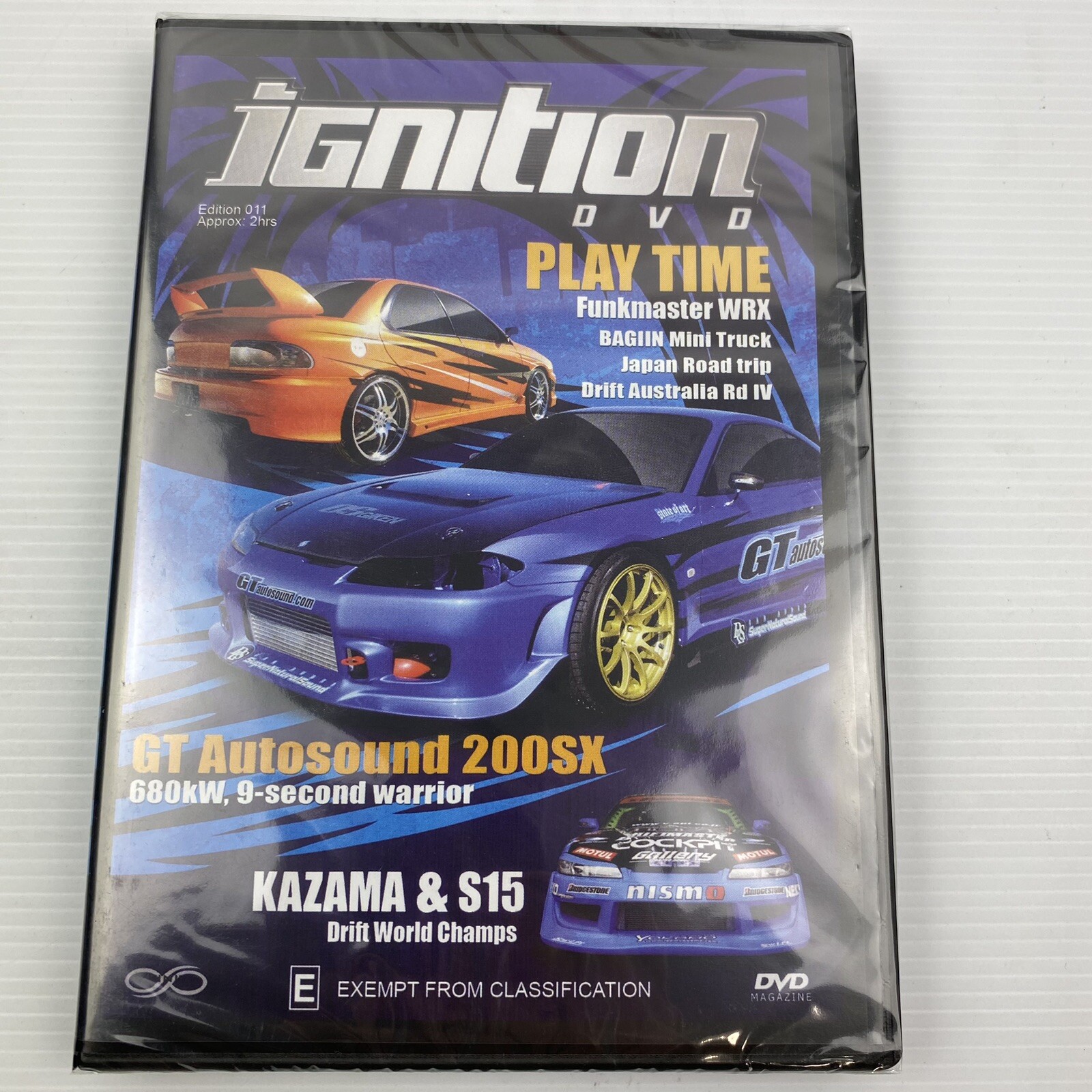 Ignition Street Dreamz: 7 DVD Bundle Modified & Drift Car Mag PAL All Region NEW