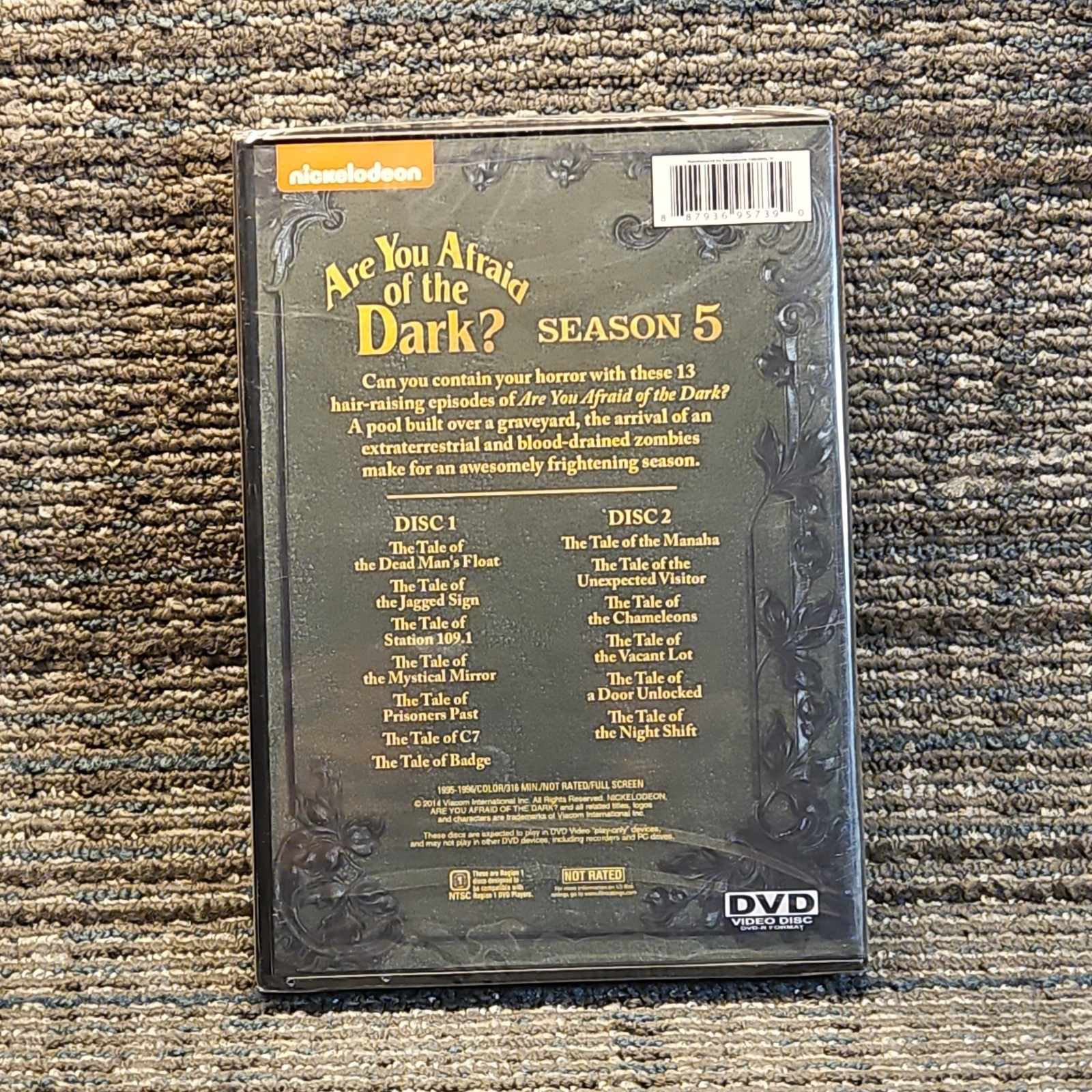 Are You Afraid of the Dark? Season 5 Nickelodeon 2014 Sealed DVD Viacom