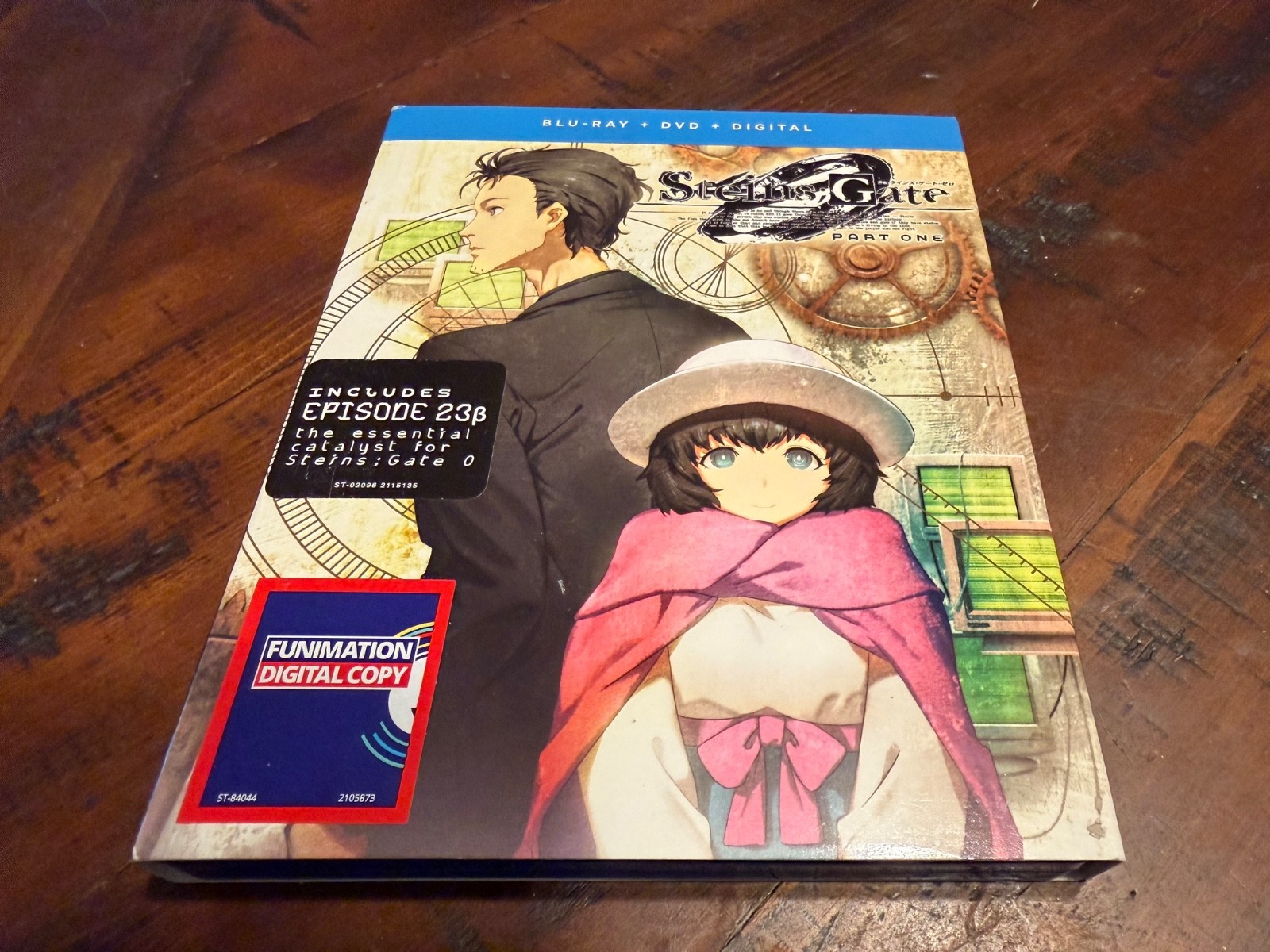 Steins;Gate Complete Anime Bundle – 2015 Combo Pack + 0 + Movie w/Slipcovers OOP