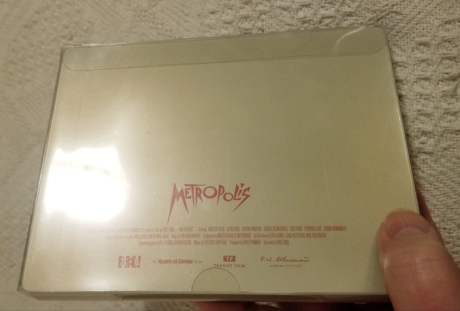 EUREKA METROPOLIS BLU-RAY STEELBOOK! FRITZ LANG 1927 SILENT CLASSIC!