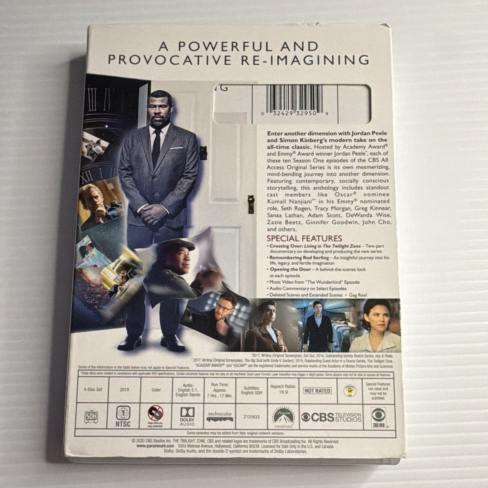 CBS The Twilight Zone Season 1 (2019) DVD 4-Disc Set Deleted Scenes Commentary