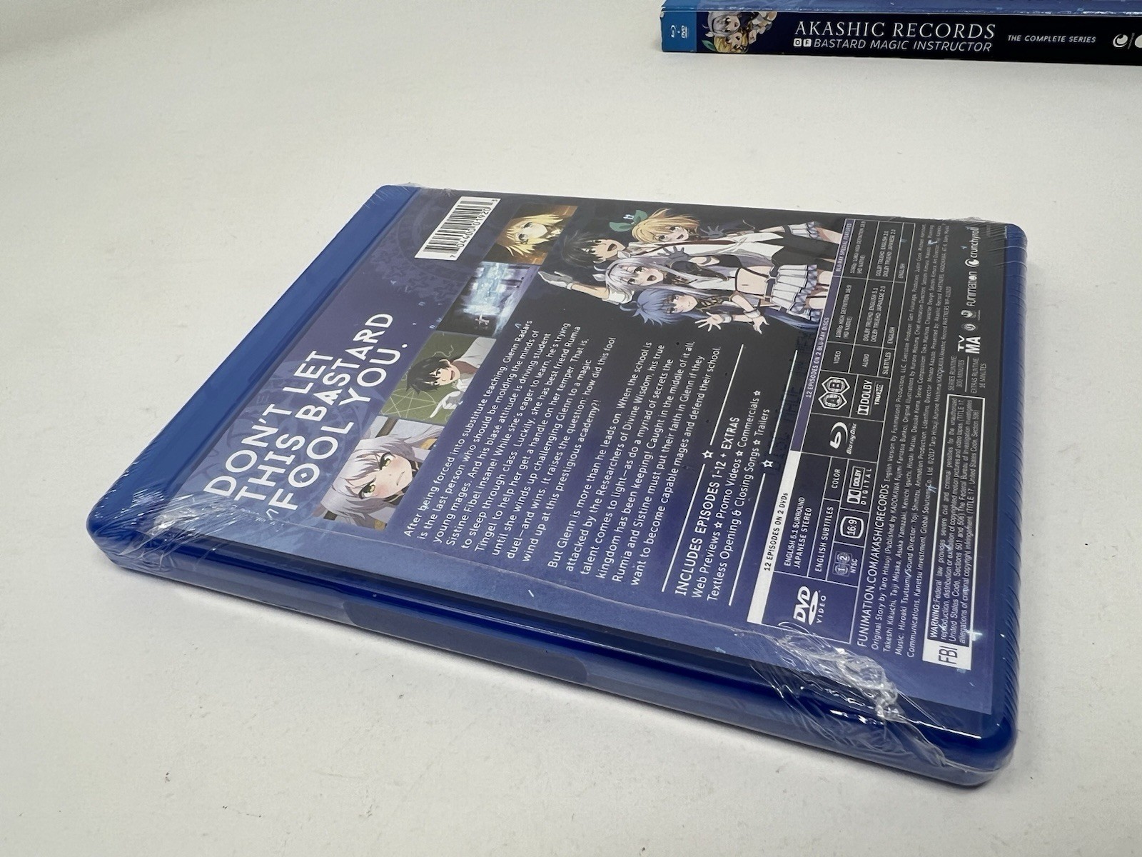 Akashic Record of Bastard Magic Instructor (Blu-ray Disc/DVD, 2018, 4-Disc Set)