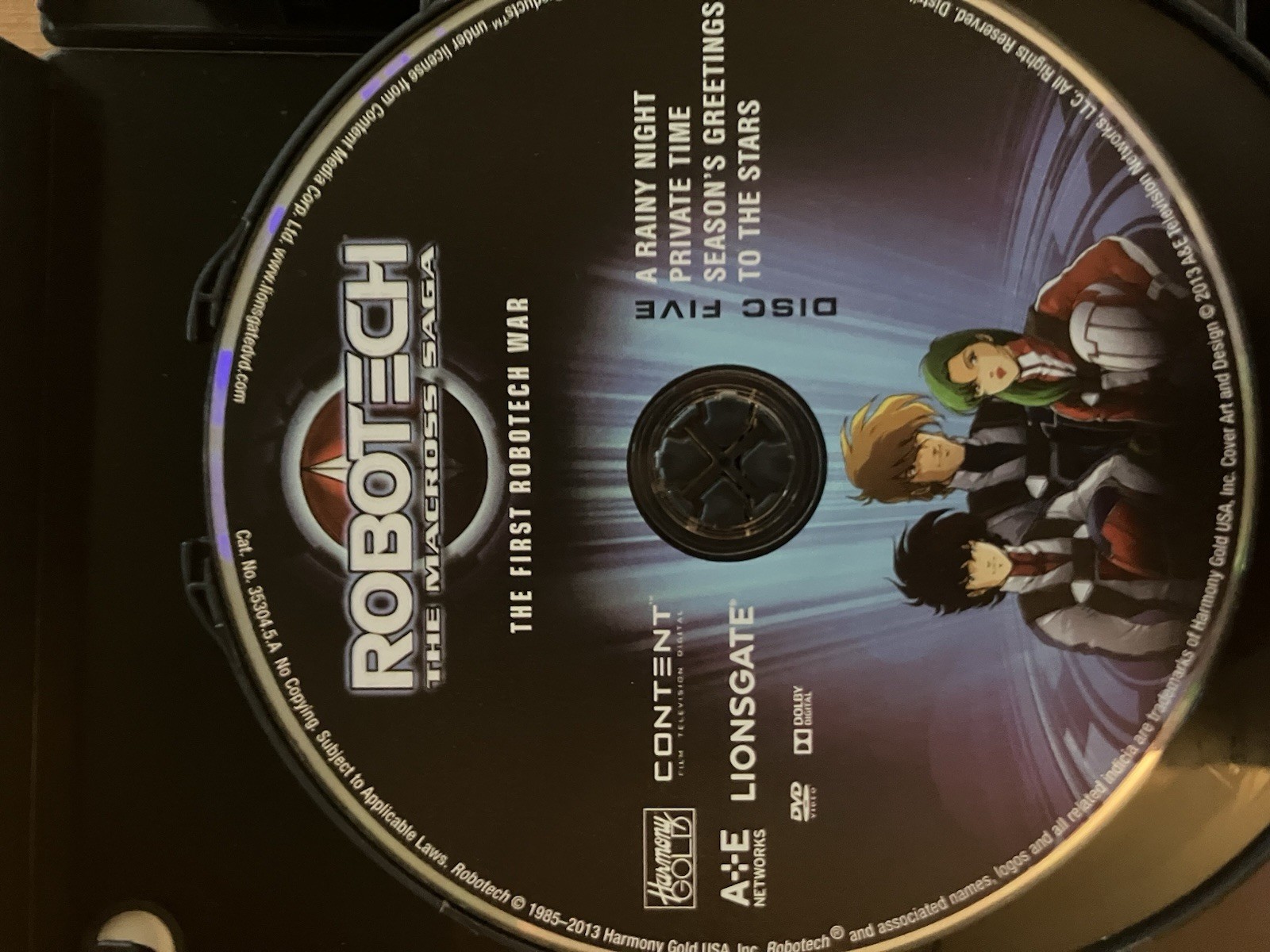 Robotech The Complete Set 20-Disc OOP DVD Collection w/ Cardboard Outer Sleeve