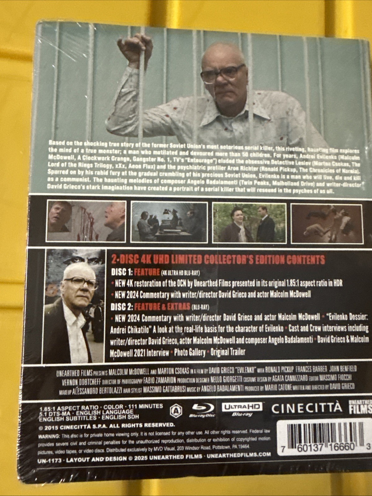 Evilenko (Limited Collector’s Edition) [New 4K UHD Blu-ray]