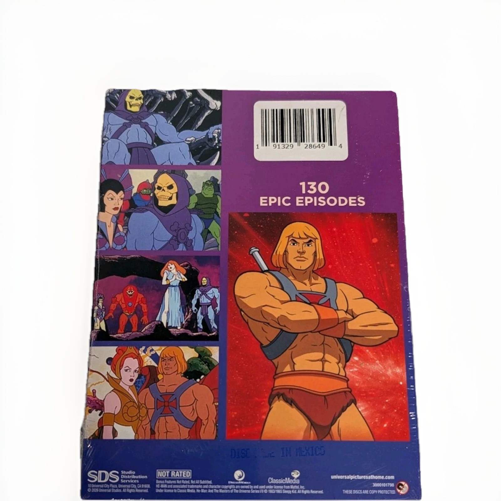 He-Man and the Masters of the Universe DVD Complete Original Series Box Set NR