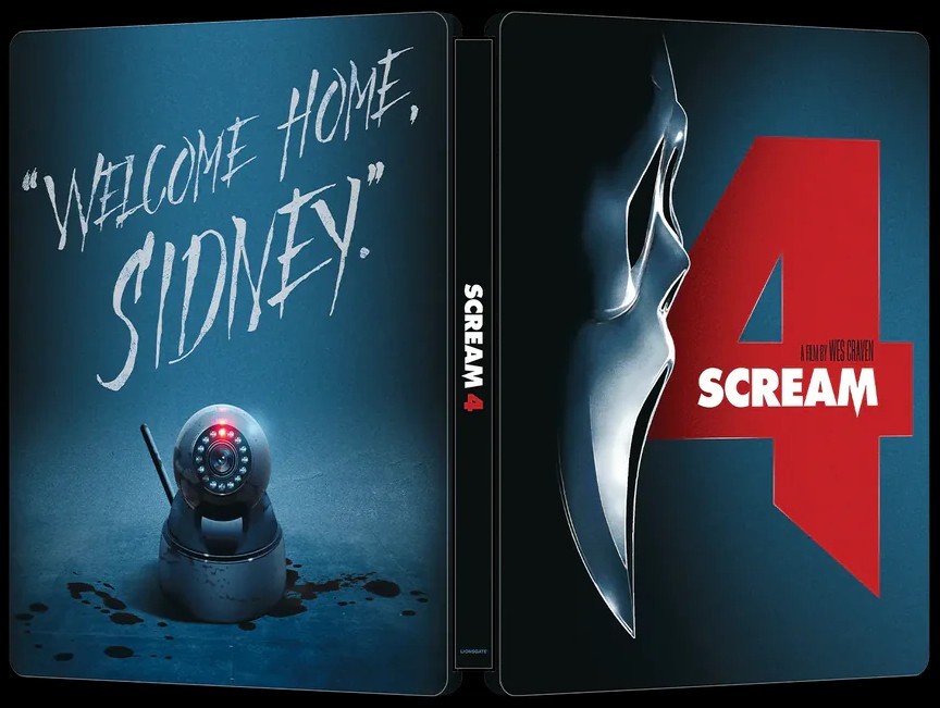NEW Scream 4 IV 4K SteelBook UHD Blu-ray Lionsgate Limited [2011] No Dent