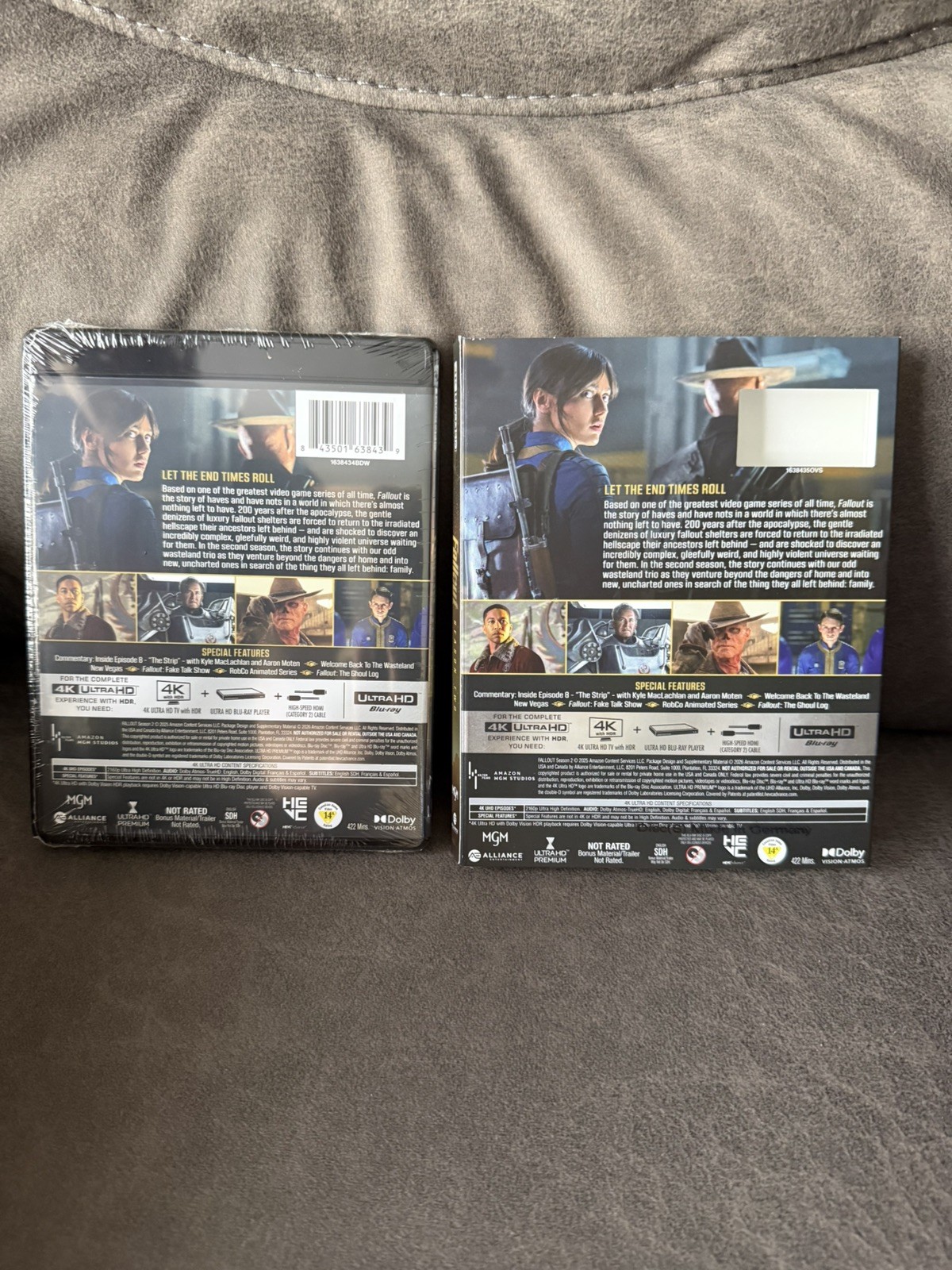 Fallout: Season Two (4K Ultra HD)(Pre-order May 19) + slip sleeve