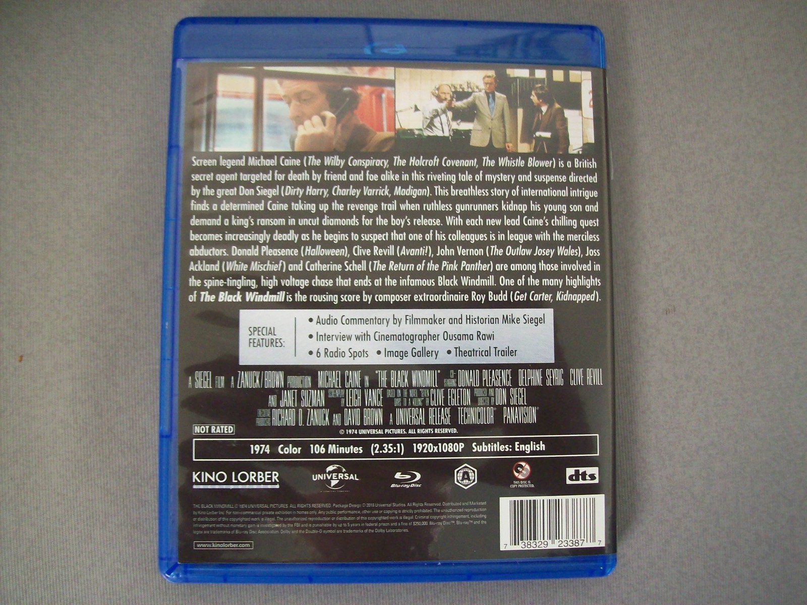 The Black Windmill (Blu-ray, 1974) Michael Caine