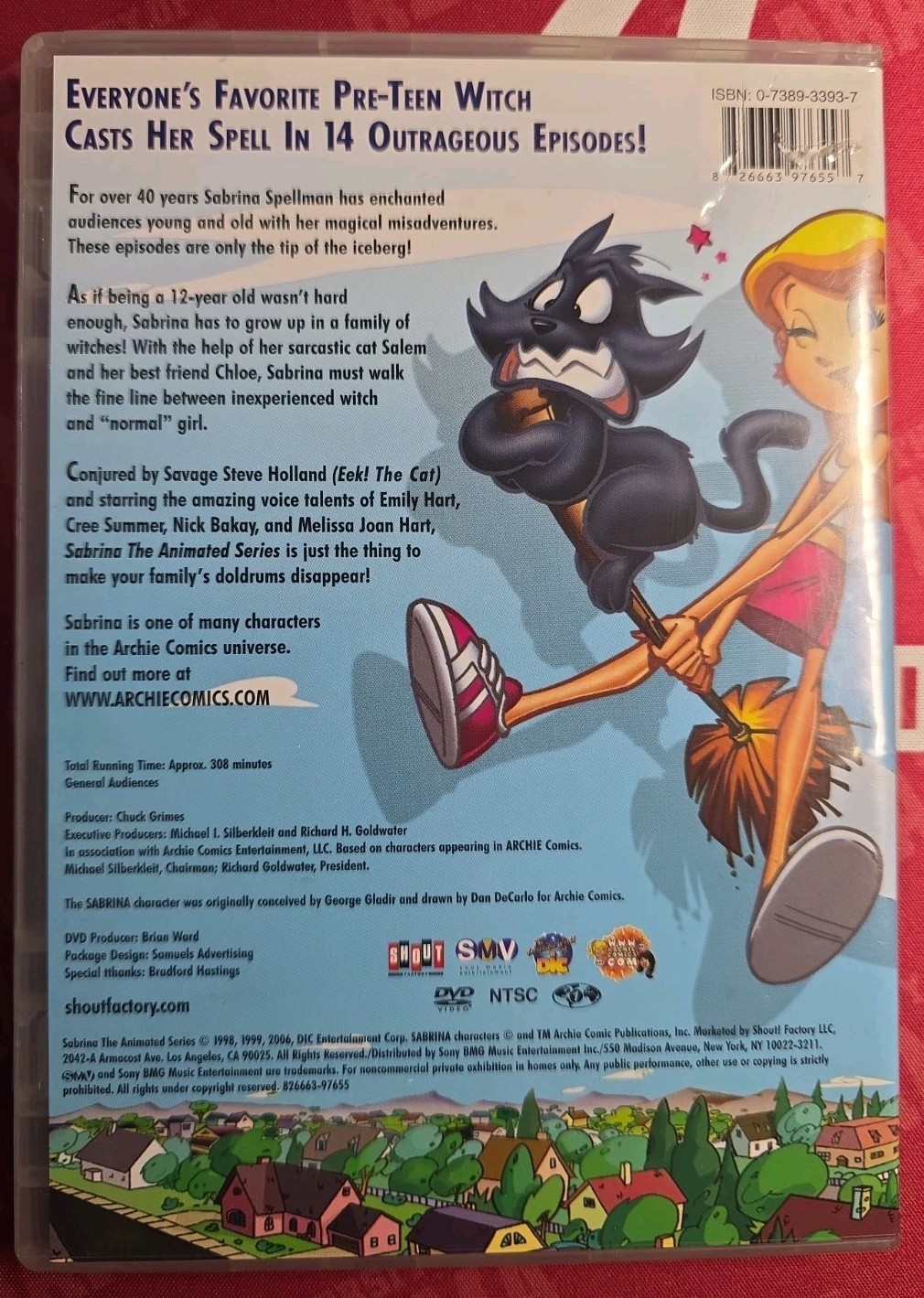 Sabrina: The Animated Series – The Best of DVD, 2006, 2-Disc Set 308 Minutes