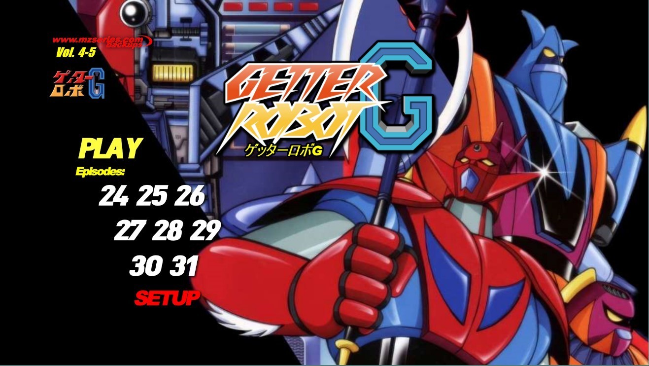 GETTER ROBO G audio Japanese with English & Spanish subtitles 1080 4.3 AI